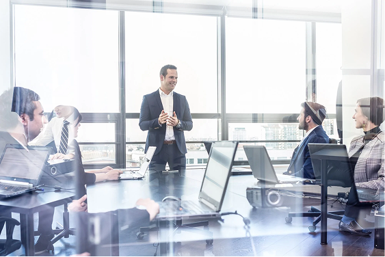 Conference room view